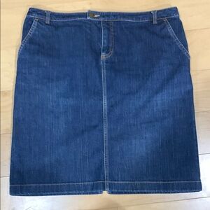Pendleton Denim Skirt Size 14